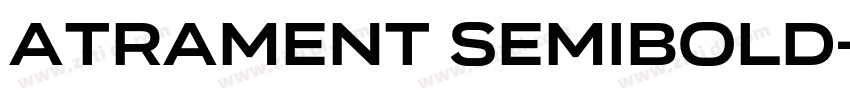 Atrament SemiBold字体转换 Atrament SemiBold字体转换